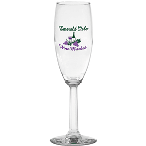 6 oz. Napa Valley Flute - Optic