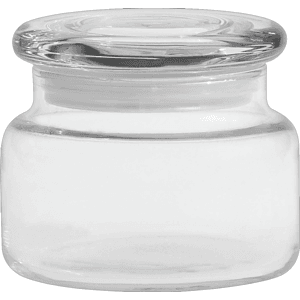 8 oz. Apothecary Jar with Flat Lid