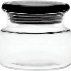8 oz. Apothecary Jar with Flat Lid
