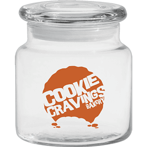 16 oz. Apothecary Jar with Flat Lid