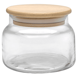 8 oz. Apothecary Jar with Bamboo Lid