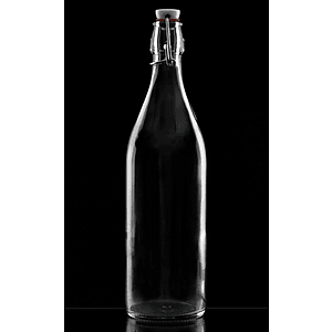Deep Etched Large Giara Bottle