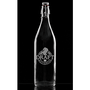Deep Etched Large Giara Bottle