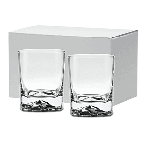 13.5 oz Etched Square Glacier OTR Gift Set