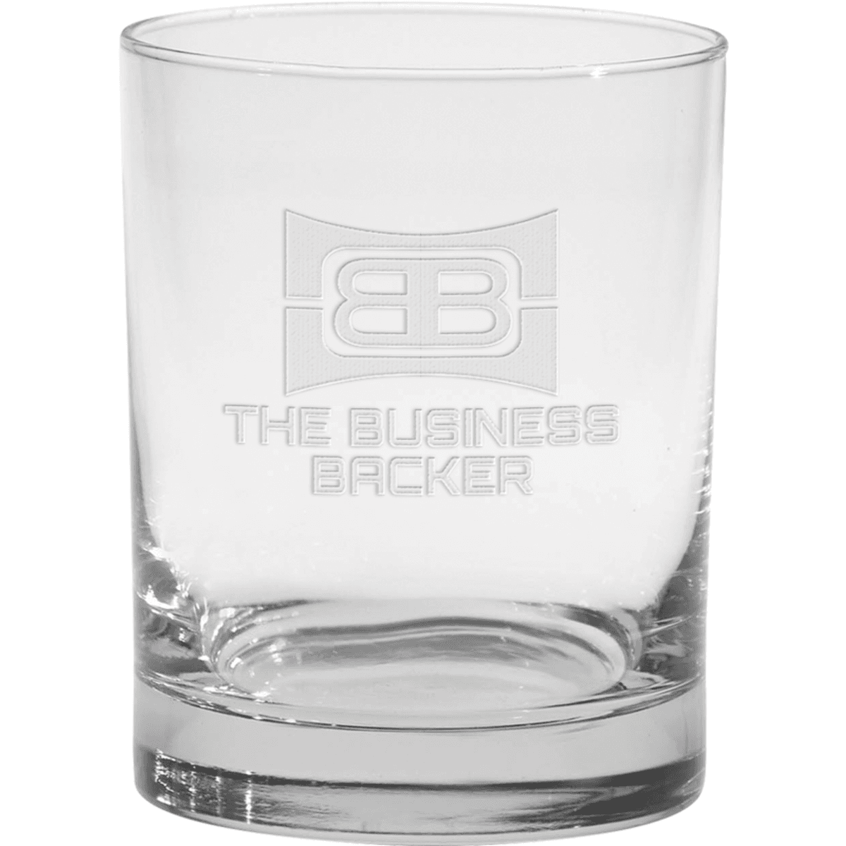 14 oz. Executive Double Old Fashion - Deep Etched