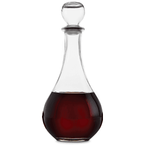 42 oz. Loto Decanter - Deep Etched