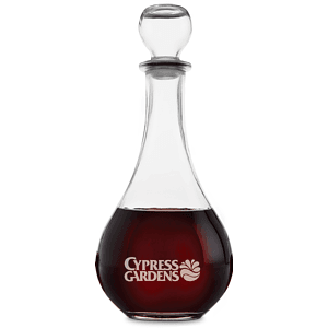 42 oz. Loto Decanter - Deep Etched