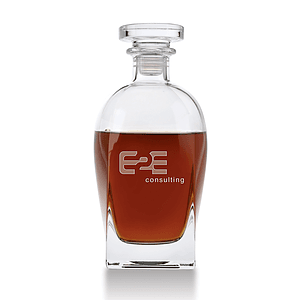 23.75 oz. Rossini Decanter - Deep Etched