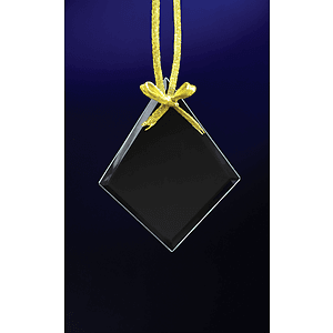 Diamond Etched Ornament
