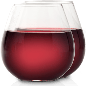 Riedel O Series -Pinot Noir Set of 2 - Deep Etched