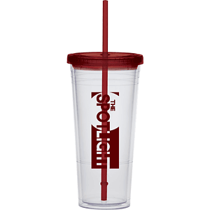 Extra Large Carnival Cup-Color Straw and Lid