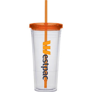 Extra Large Carnival Cup-Color Straw and Lid