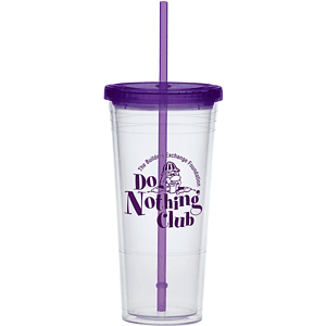 Extra Large Carnival Cup-Color Straw and Lid