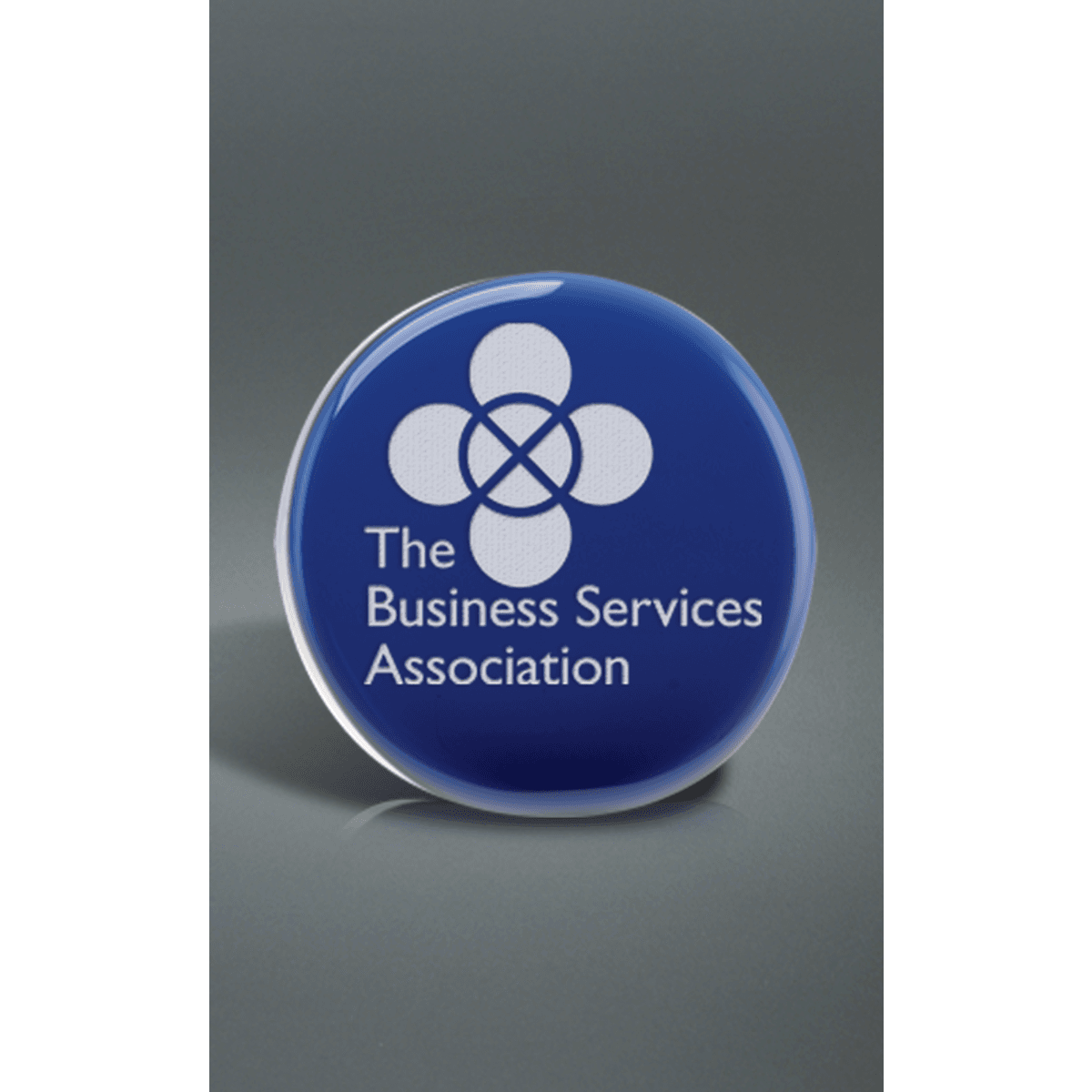 Promotional Cobalt standing disk Personalized With Your Custom Logo