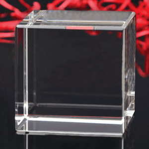 Large Cube Paperweight