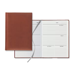 Castelli Tucson Grande White Page Weekly Perpetual Diary