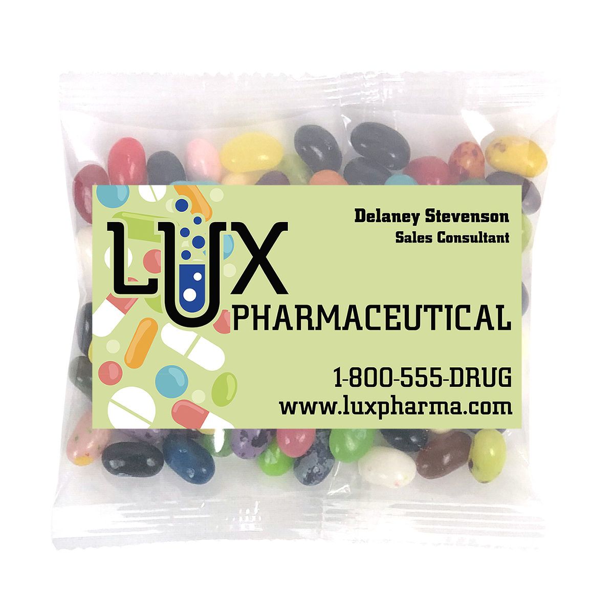 Large Snack Bag with Rectangle Magnet Premium Fill