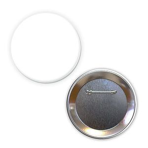 3 Diam Round Button w/ Pin