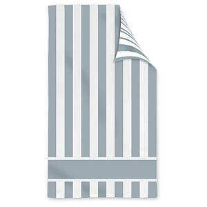 Double Sided Cabana Stripe Beach Towel