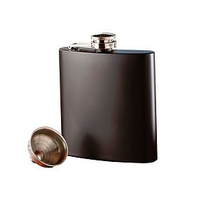 Black Flask Set