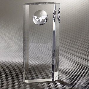 Nazione Pillar Globe Optically Perfect Award