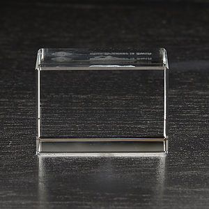 Small Block 3D Crystal Award