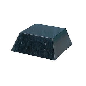 Small Black Marble Pyramid Base