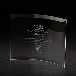 Crescent X-Large Glass Award