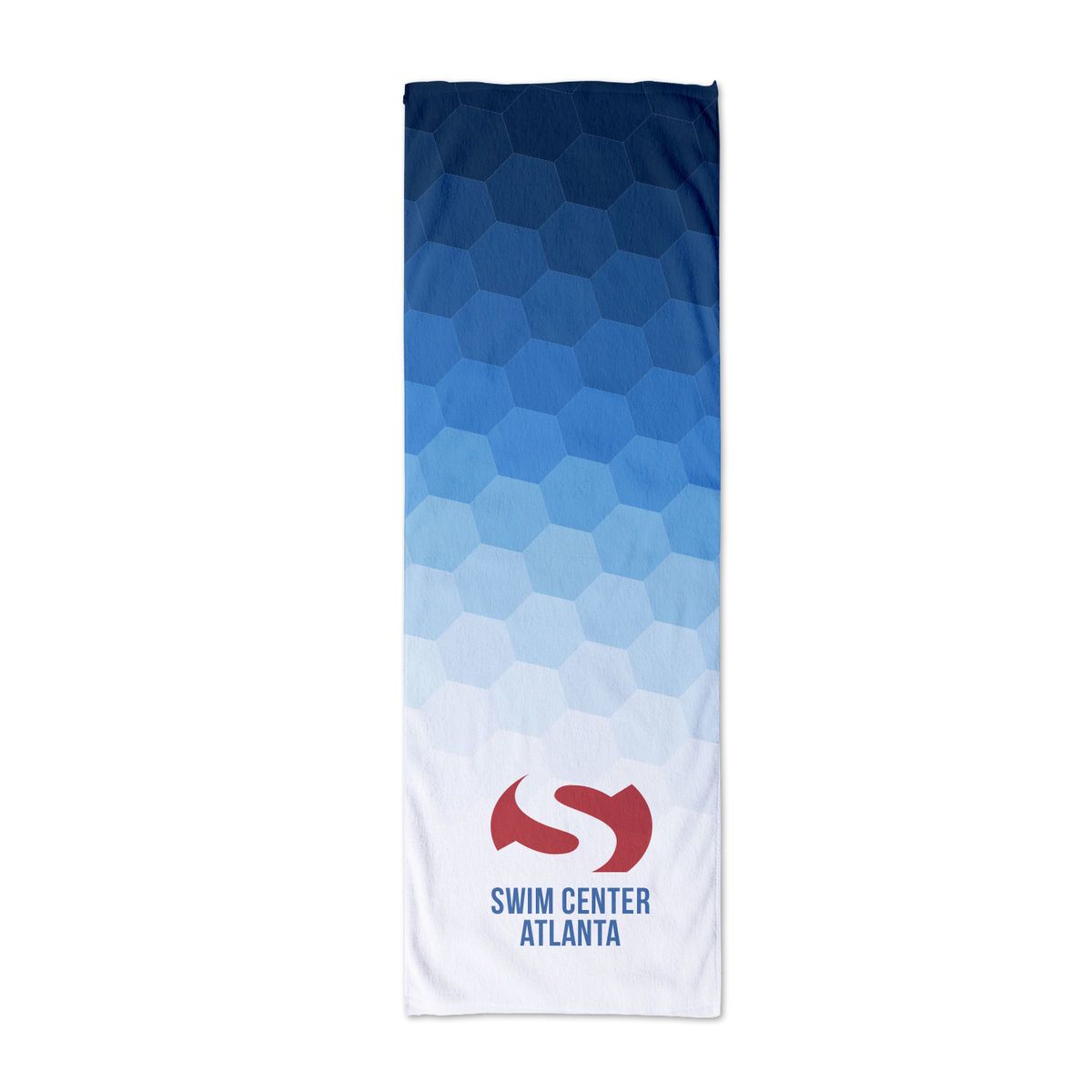 Promotional 100 polyester fitness cooling towel 12x36 Personalized With