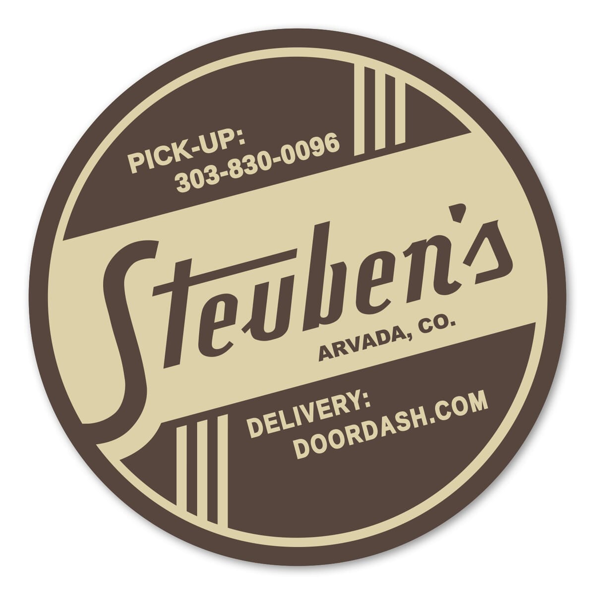 3.5 In Circle Removable Label