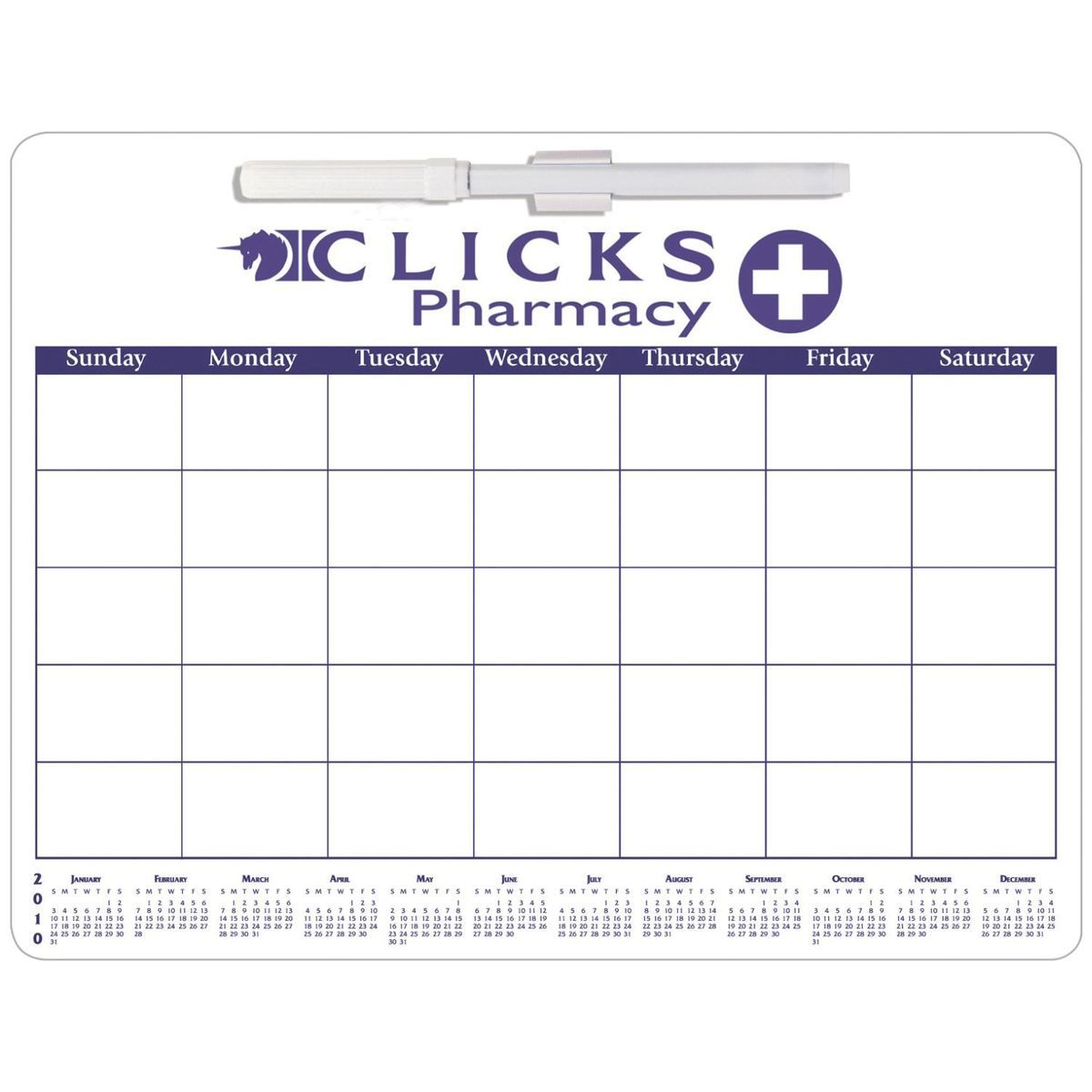 Memo board calendar w mag Corporate Specialties