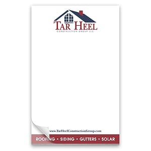 Paper Note Pad 3 1/2 x 5 1/2, 25 pages, w/ magnet
