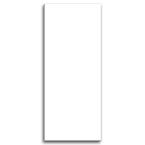 Paper Note Pad 3 1/2 x 8 1/2, 25 pages w/mag 4CP