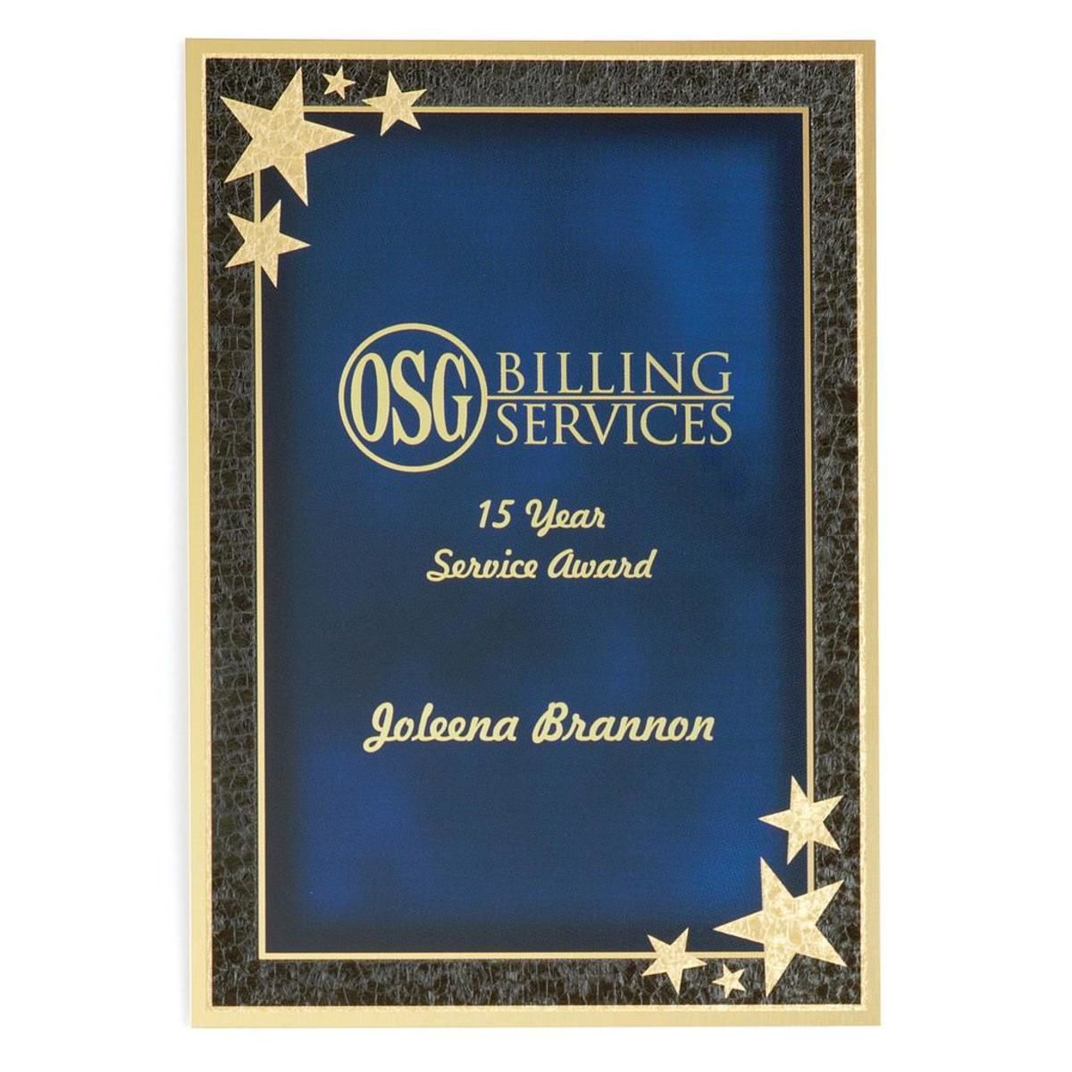 Beveled 5 x 7 Plate