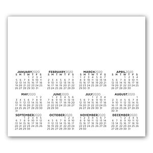 Power Magnet Calendar