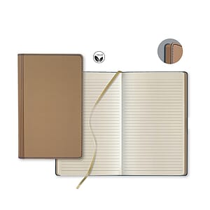 Castelli Vegan ECO Medio Lined Ivory Page Journal