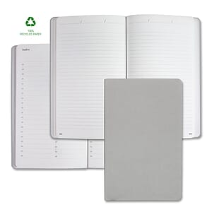 Castelli Samoa ECO Indexed Recycled White Page Journal