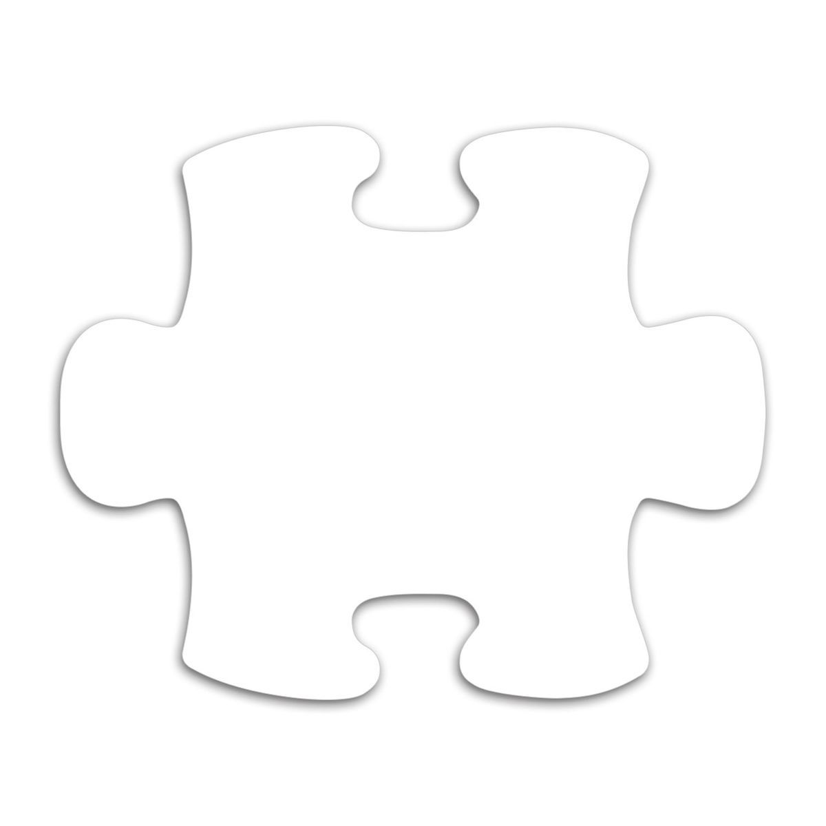 Custom Puzzle piece personalized with your custom logo design Brandextenders