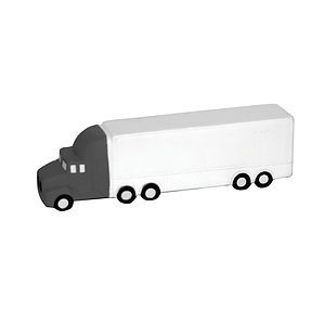 Stress Semi Truck WhiteGrey