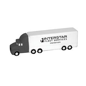 Stress Semi Truck WhiteGrey