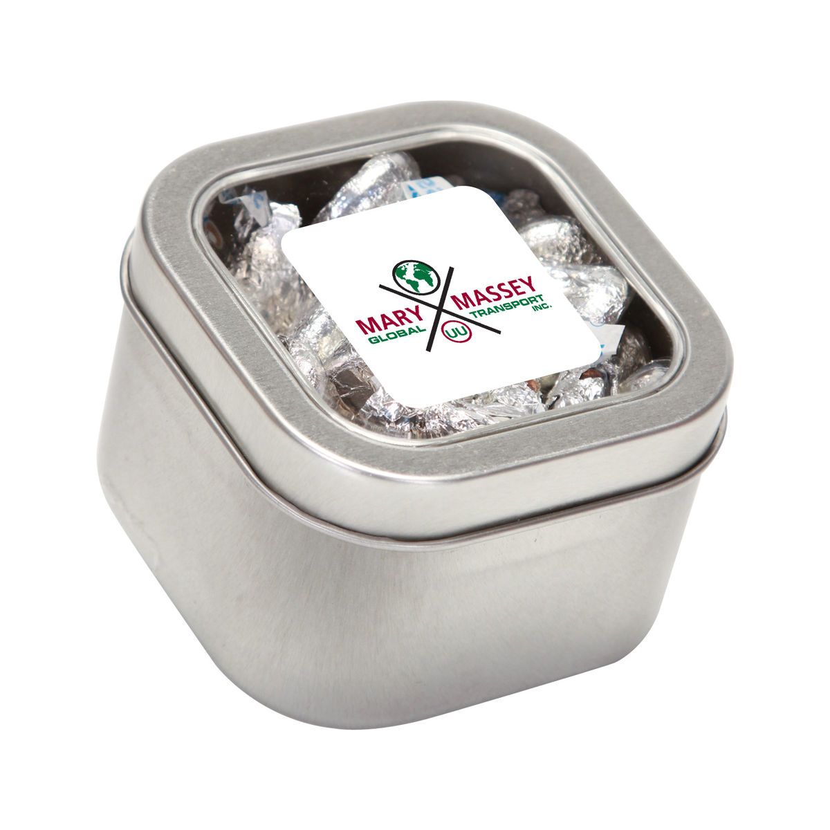 Large Square Window Tin Premium Fill
