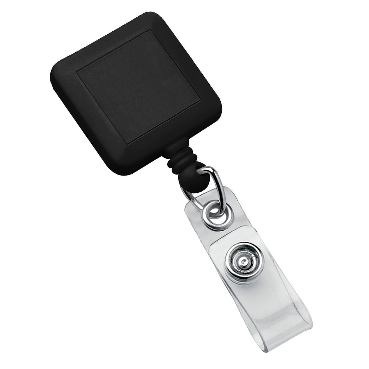 Square Retractable Badge Holder
