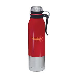 25oz Clip-On Stainless Steel Vacuum Bottle