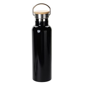 20oz Bamboo Top SS Vacuum Bottle