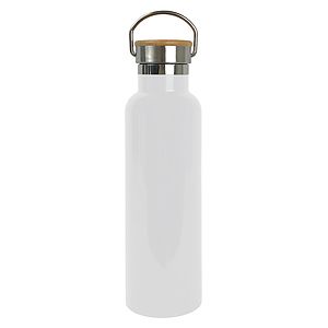 20oz Bamboo Top SS Vacuum Bottle