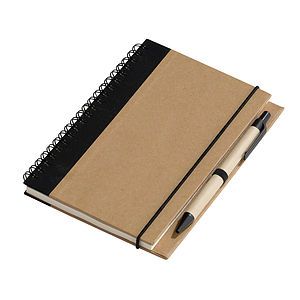 Recycled Notebook with Pen