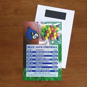 Mini Snack Bag on Stick Up Card Standard Fill