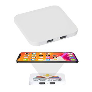 10 Watt Wireless Charger with 2 USB Ports