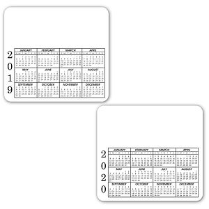 Double Sided Calendar Magnet