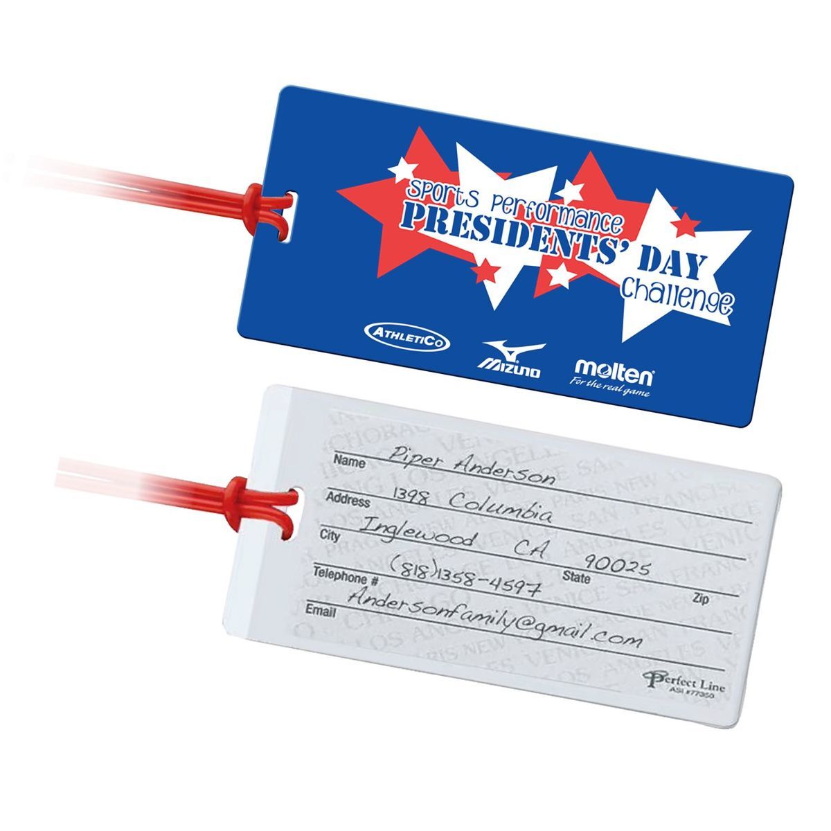 Jumbo luggage tag Brandextenders